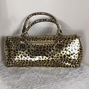 Animal Print Insulated Wine Purse 